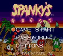Image n° 4 - screenshots  : Spanky's Quest